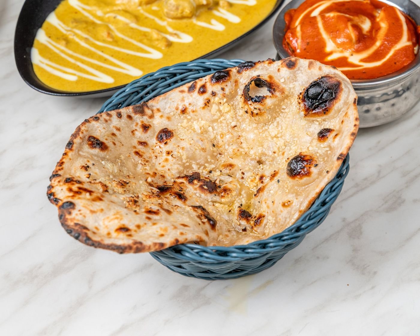 Garlic naan